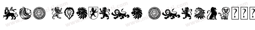 NFL Detroit Lions字体转换